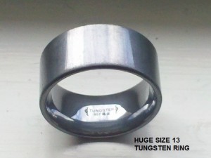 Tungsten Ring found metal detecting